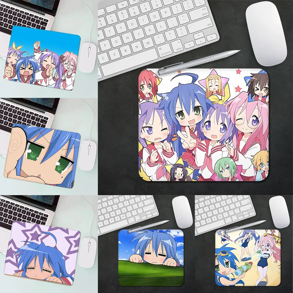 Desk Setup Anime - Şanslı Yıldız Konata Izumi Oyun Mouse