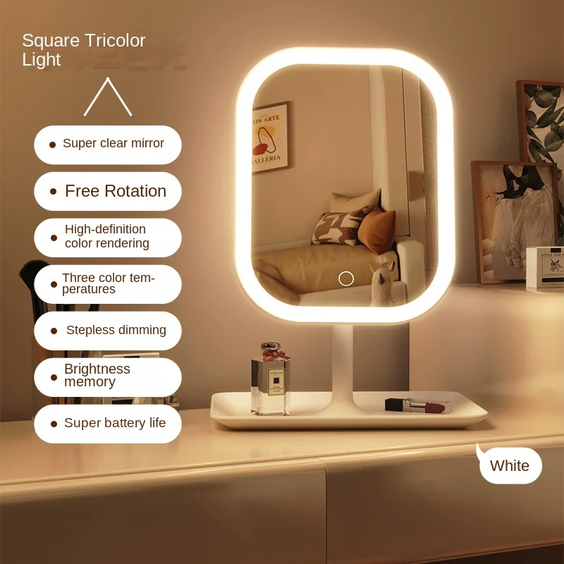 Desk Setup Light - Yeni LED Modern Masaüstü Makyaj Aynası,