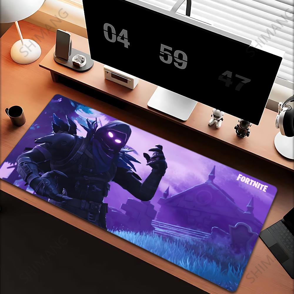 Desk Setup Anime - Büyük Deskmat F-Fortnites Oyun Mouse Pad
