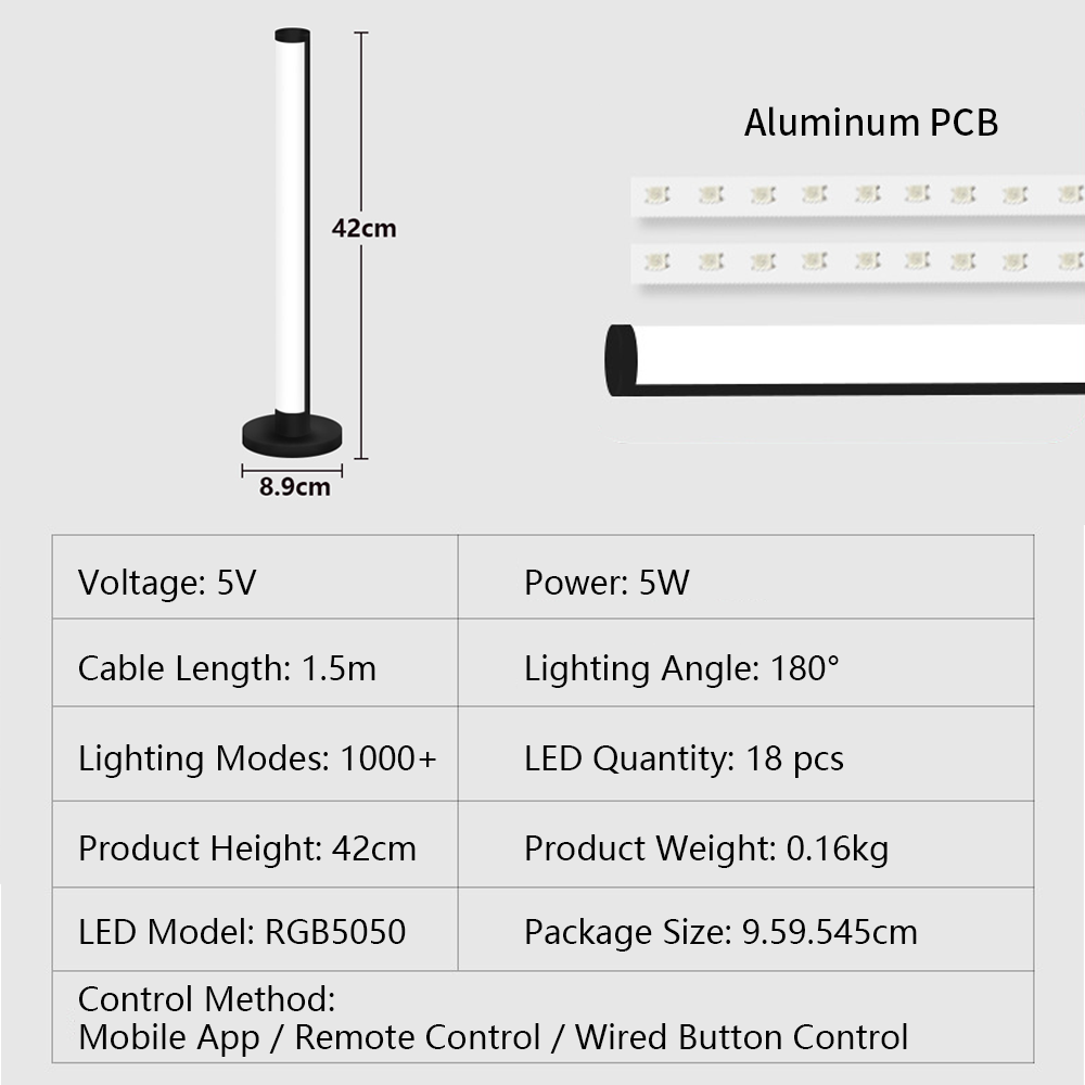 Müzik Ritmi RGB Ortam Işık Çub - Ambient Light Bar Usb incelemesi ve fiyatı