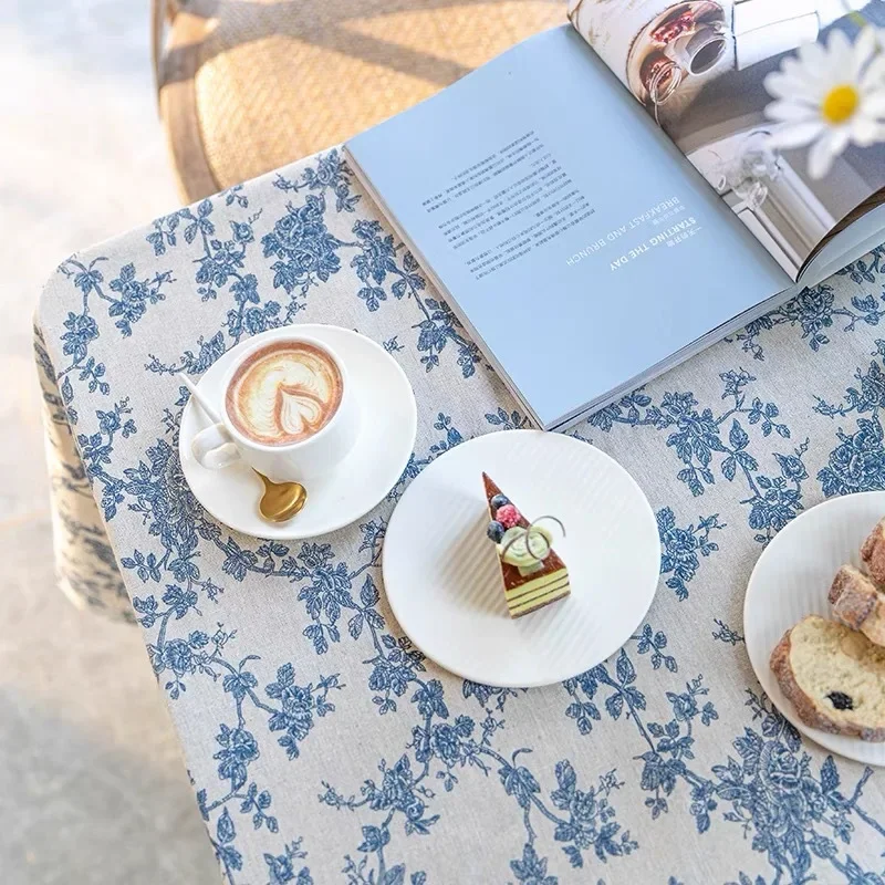 Ins çiçek masa örtüleri Retro  - Desk Setup Background incelemesi ve fiyatı