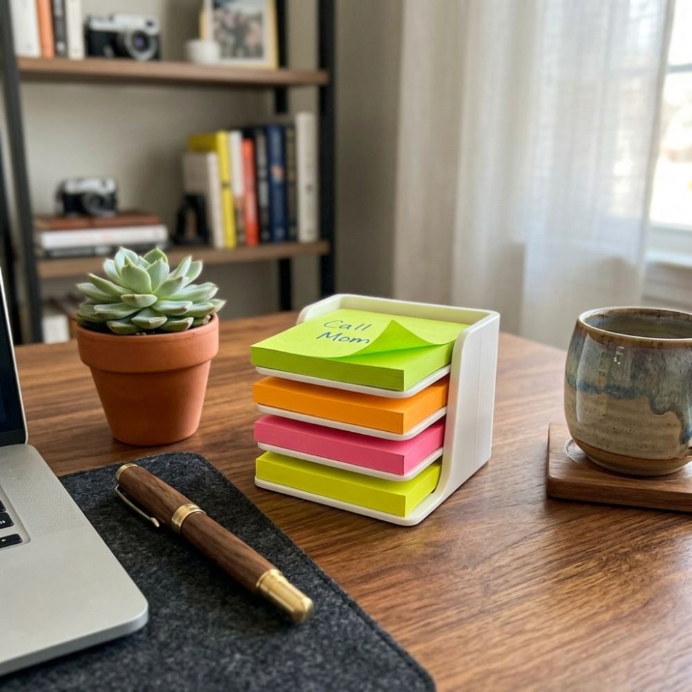 İstiflenebilir Yapışkan Not Tu - Sticky Memo Holder incelemesi ve fiyatı