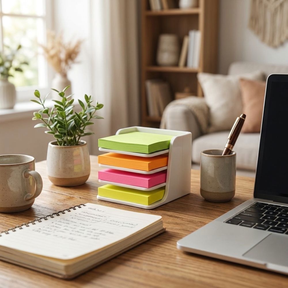 İstiflenebilir Yapışkan Not Tu - Sticky Memo Holder incelemesi ve fiyatı