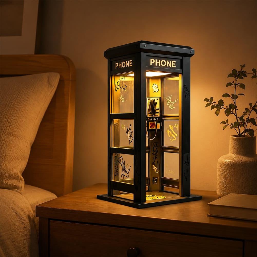Retro Graffiti Telefon Kulübes - Desk Setup Light incelemesi ve fiyatı