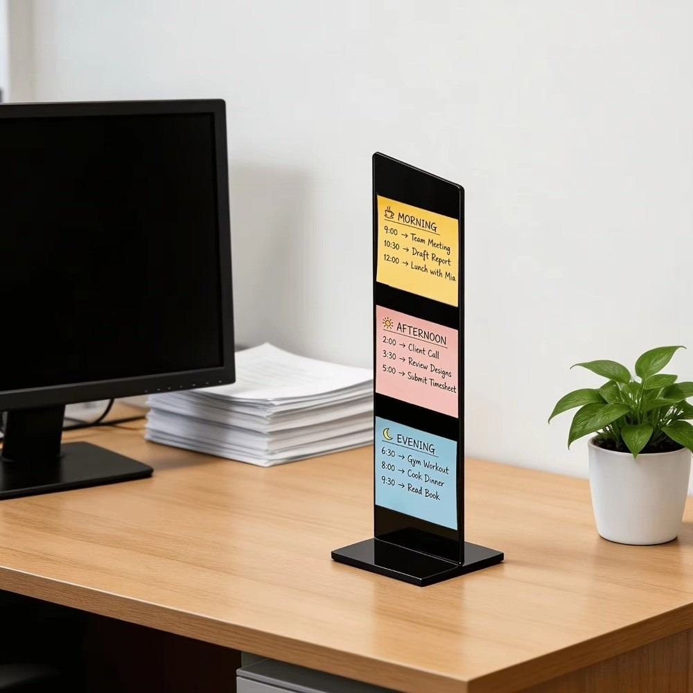 Dayanıklı Akrilik Not Panosu Ç - Sticky Memo Holder incelemesi ve fiyatı