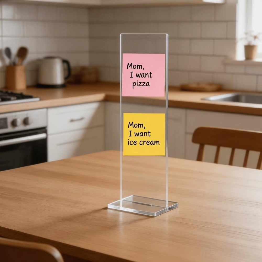 Dayanıklı Akrilik Not Panosu Ç - Sticky Memo Holder incelemesi ve fiyatı