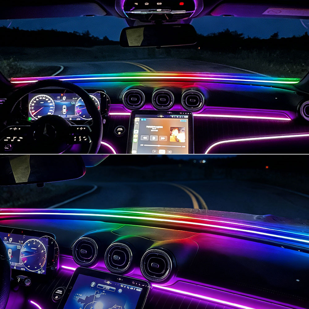 Araba Ön Camı Ortam Işık Şerid - Ambient Light Bar Usb incelemesi ve fiyatı