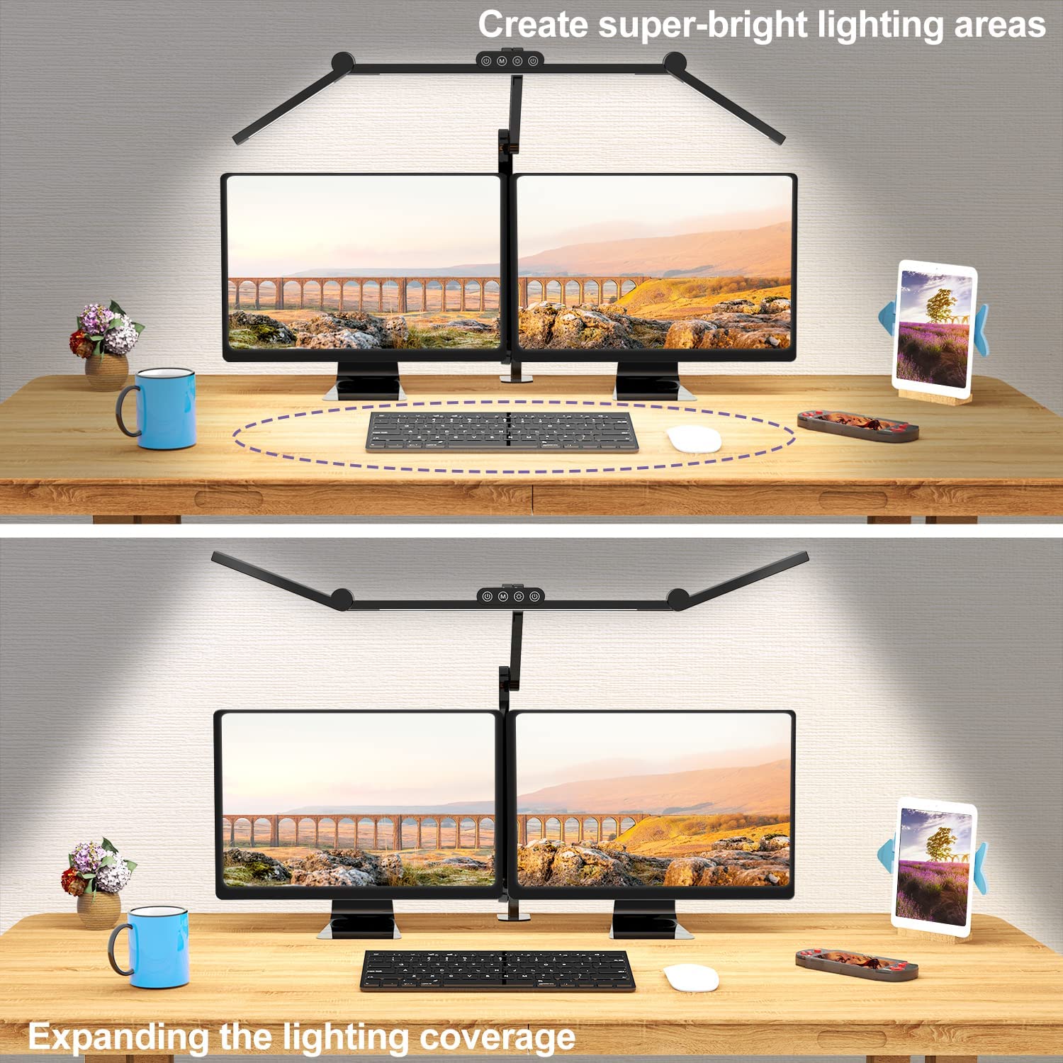 Kelepçeli led Masa Lambası, At - Desk Setup Light incelemesi ve fiyatı