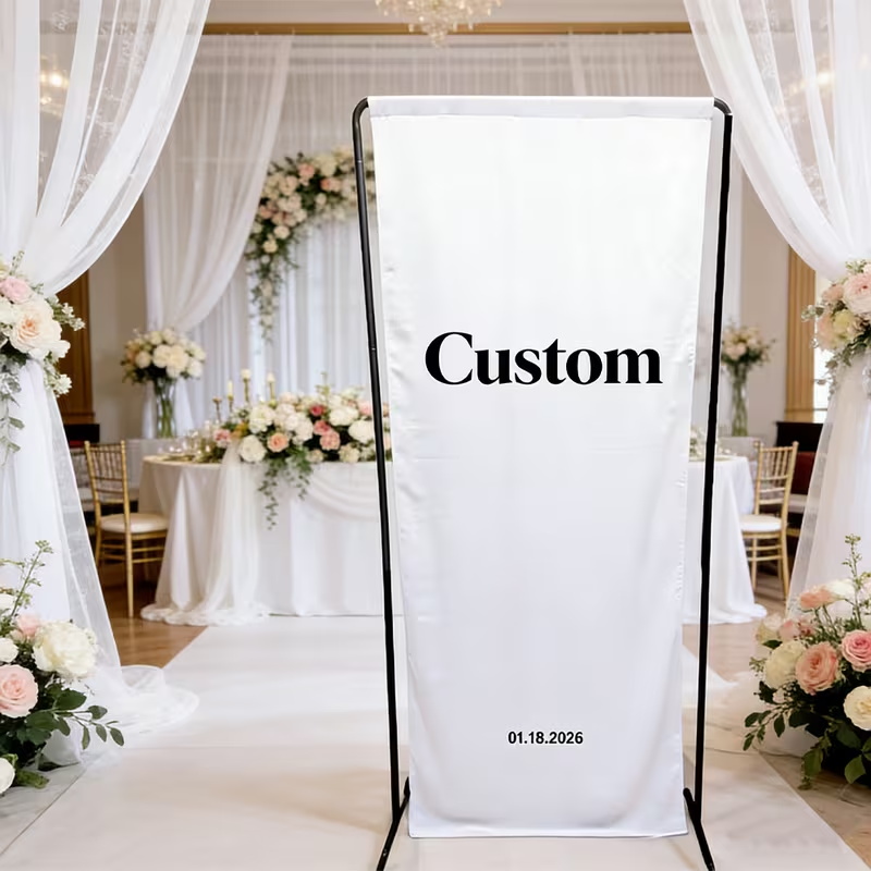 Özel Masa Bannerı Düğün Doğum  - Desk Setup Background incelemesi ve fiyatı