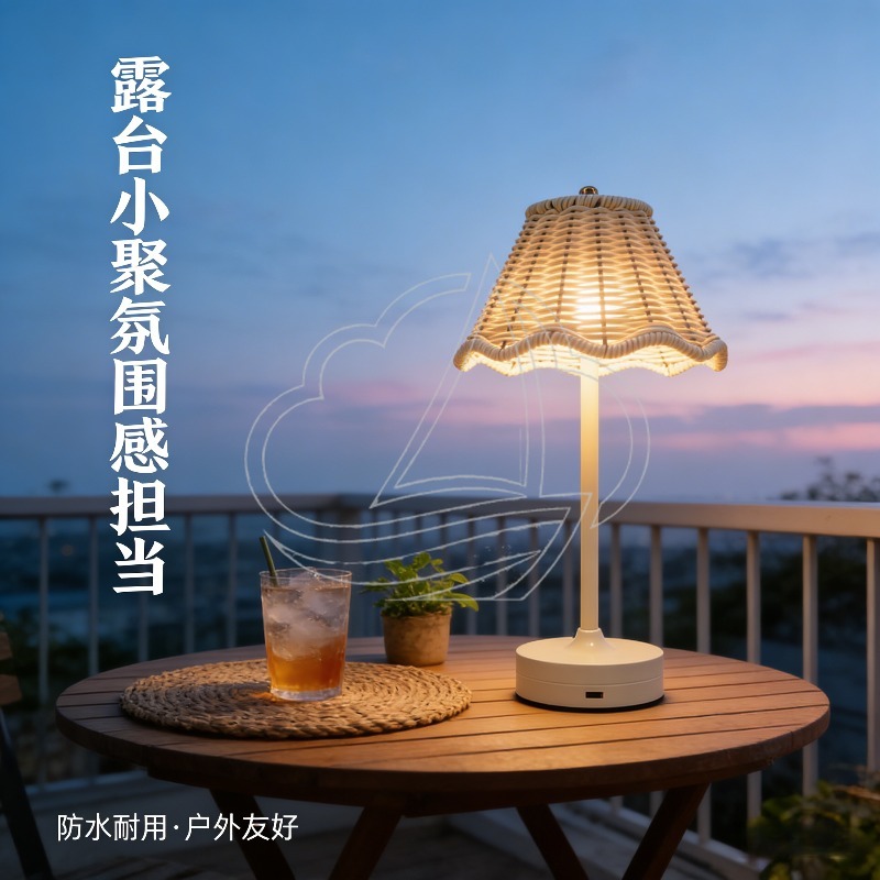 Vintage Rattan Masa Lambası US - Ambient Light Bar Usb incelemesi ve fiyatı