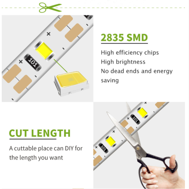 USB LED Şerit Lamba 2835SMD DC - Desk Setup Background incelemesi ve fiyatı