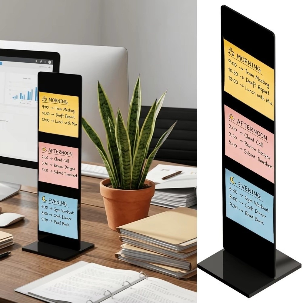 Akrilik Not Panosu Çıkarılabil - Sticky Memo Holder incelemesi ve fiyatı