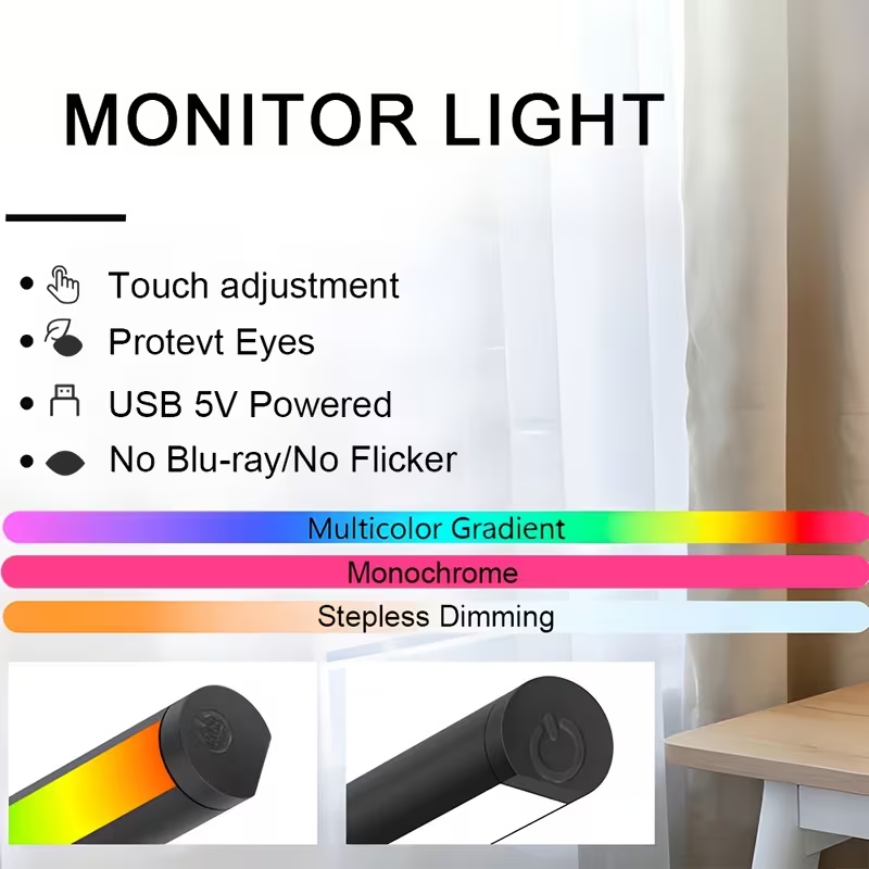 Bilgisayar Monitör Ekranı Işık - Desk Setup Light incelemesi ve fiyatı