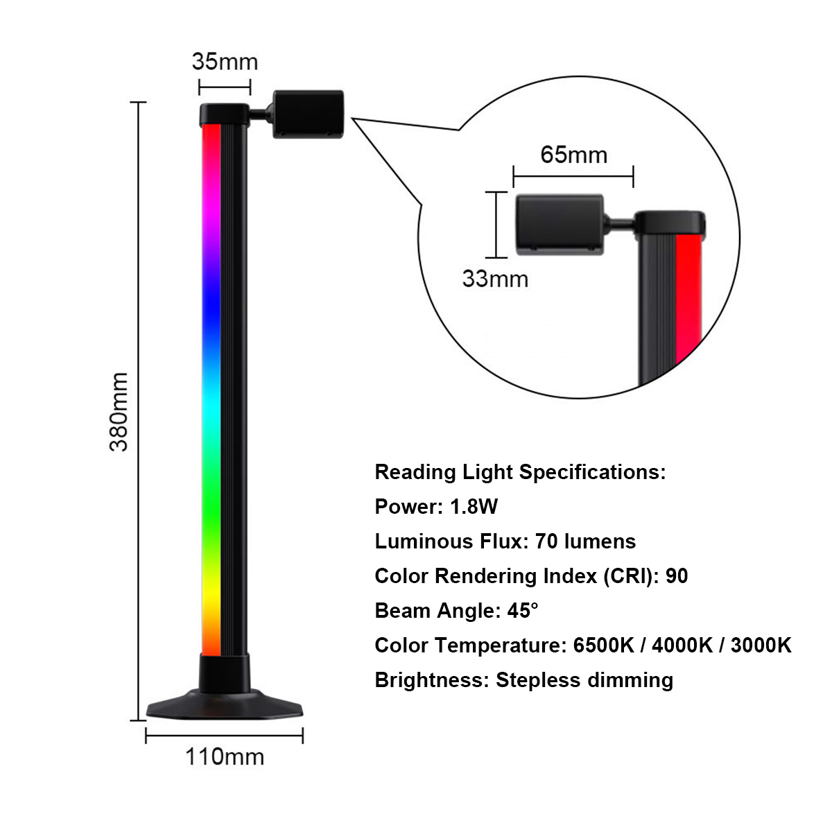 Akıllı Işık Çubuğu LED RGB Müz - Gaming Setup Desk incelemesi ve fiyatı