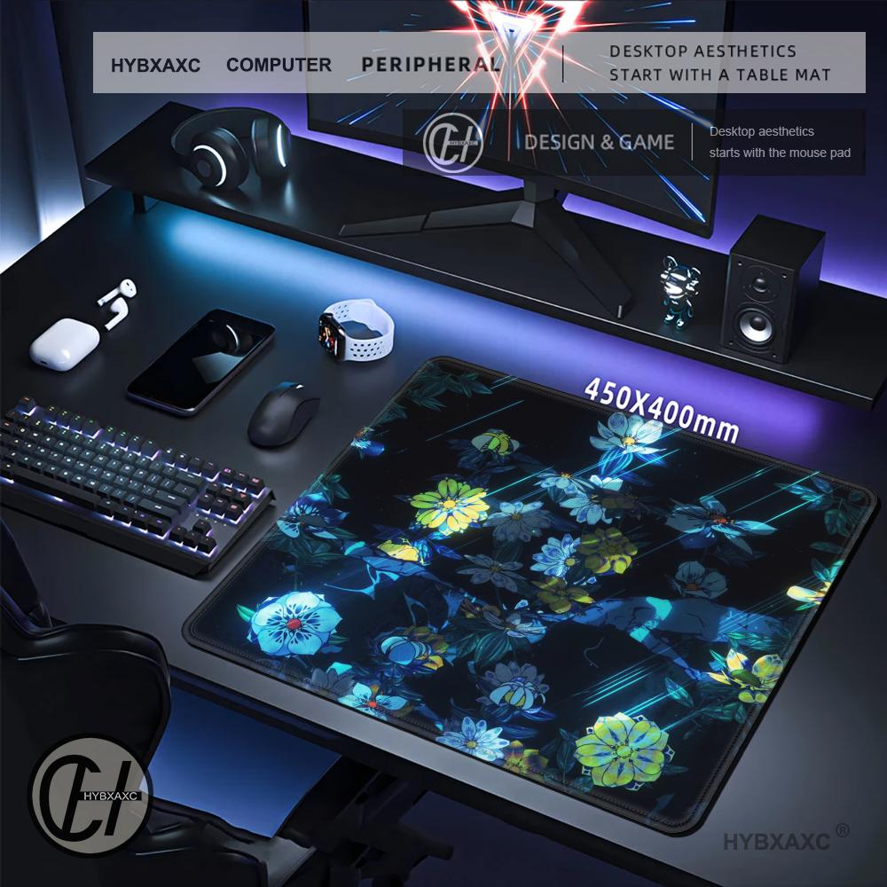 HYBXAXC Koyu Çiçek Desenli Man - Desk Setup Background incelemesi ve fiyatı