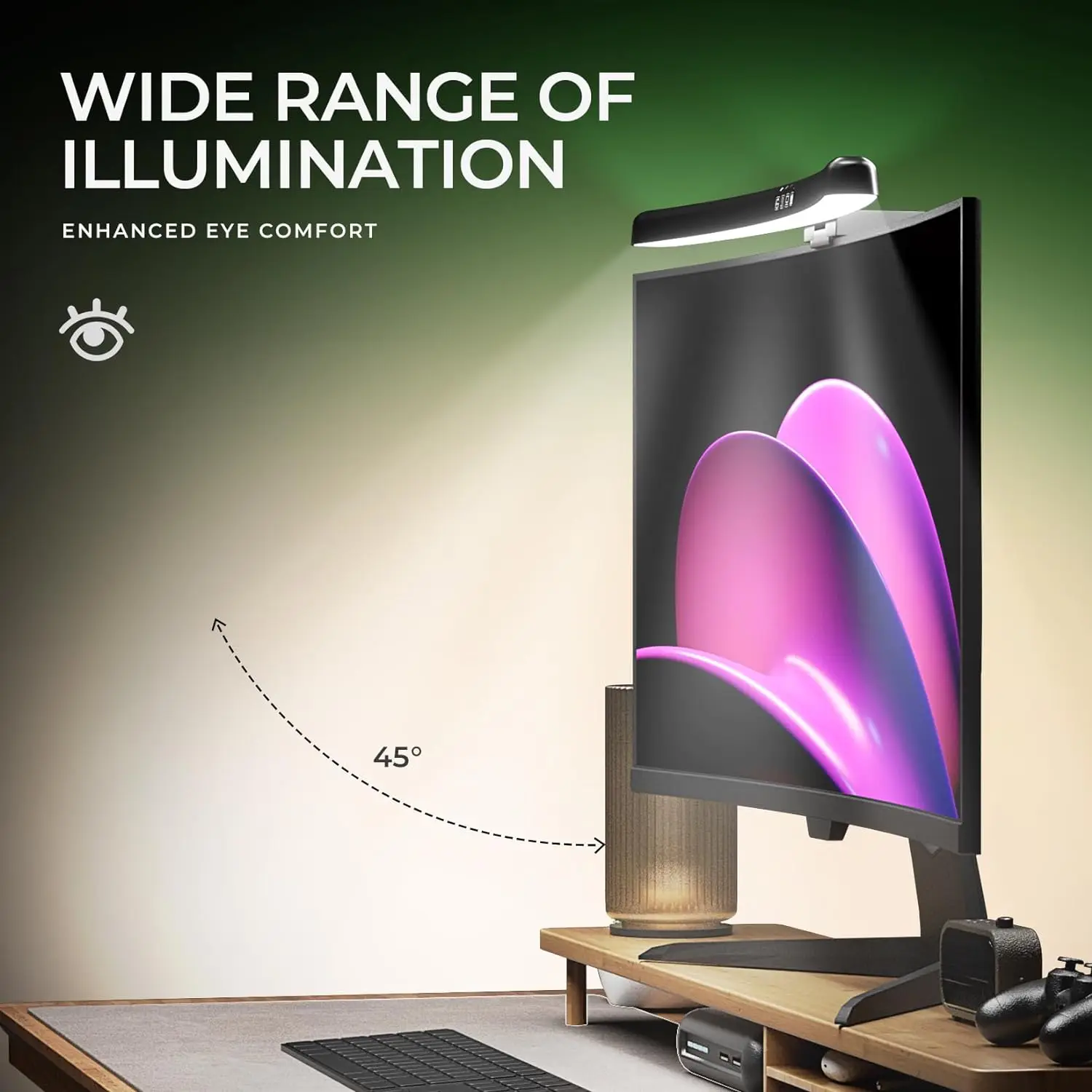 Bilgisayar Monitörü Işık Çubuğ - Desk Setup Light incelemesi ve fiyatı